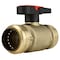 Apollo 1 in. Brass Push-To-Connect Compact Ball Valve with Lockable Handle FSBBV1TX - alternate 1